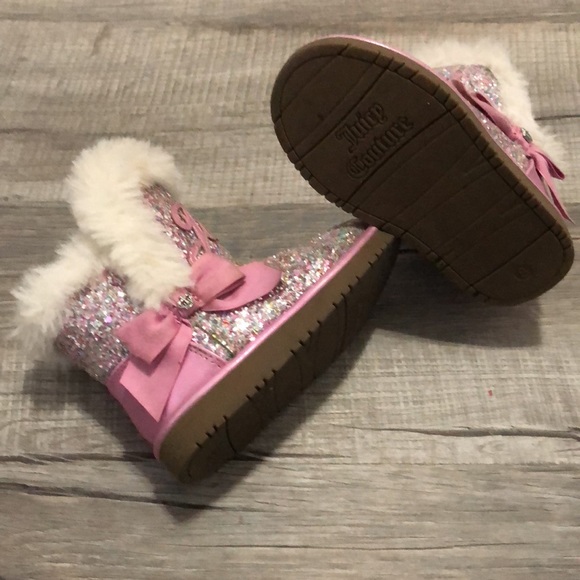Girls sparkle Juicy boots - Picture 2 of 4